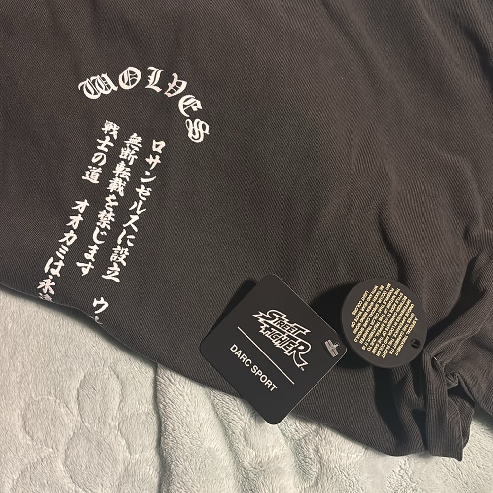 ULTIMATE BATTLE "PREMIUM" OVERSIZED TEE IN WOLF GRAY - Picture 2 of 6